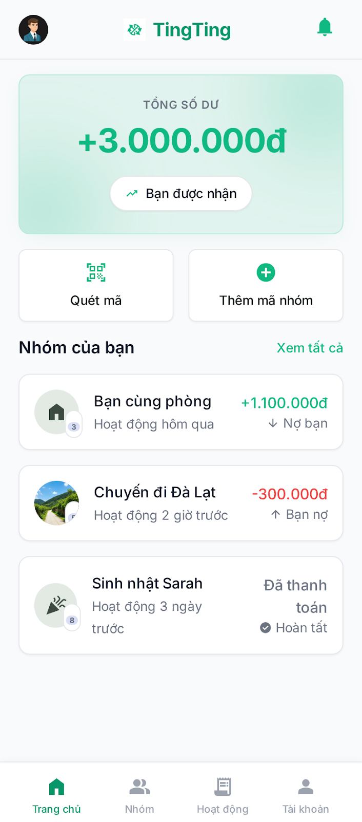 TingTing - Expense Tracker & Bill Splitter